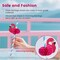 50PCS Flamingo Straws, Flamingo Paper Drinking Straws for Tropical Luau Pool Party Supplies Table Decor Birthday Wedding Tableware Decoration
